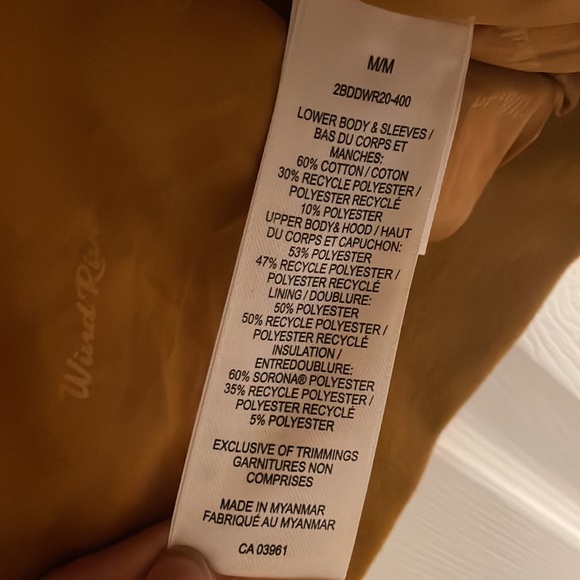 Windriver | Dark Mustard Jacket - Picture 6 of 9